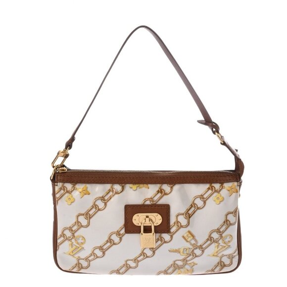 LOUIS VUITTON Monogram charm Accessory pouch Brown M95161 800000136607000 - Picture 1 of 9